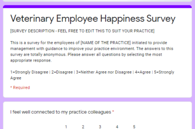 Employee Happiness Survey Template-Forms