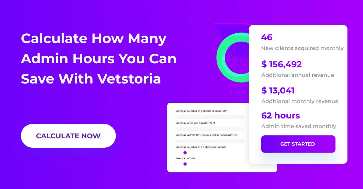 Veterinary Admin Time Saving Calculator