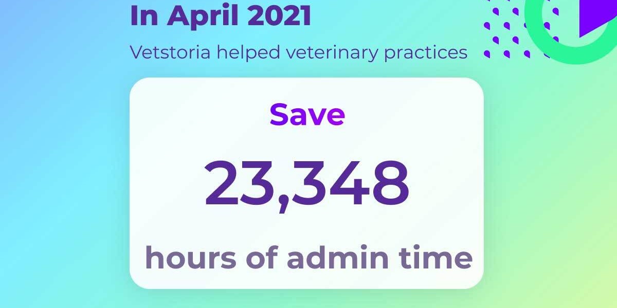 Veterinary Time Saved In April