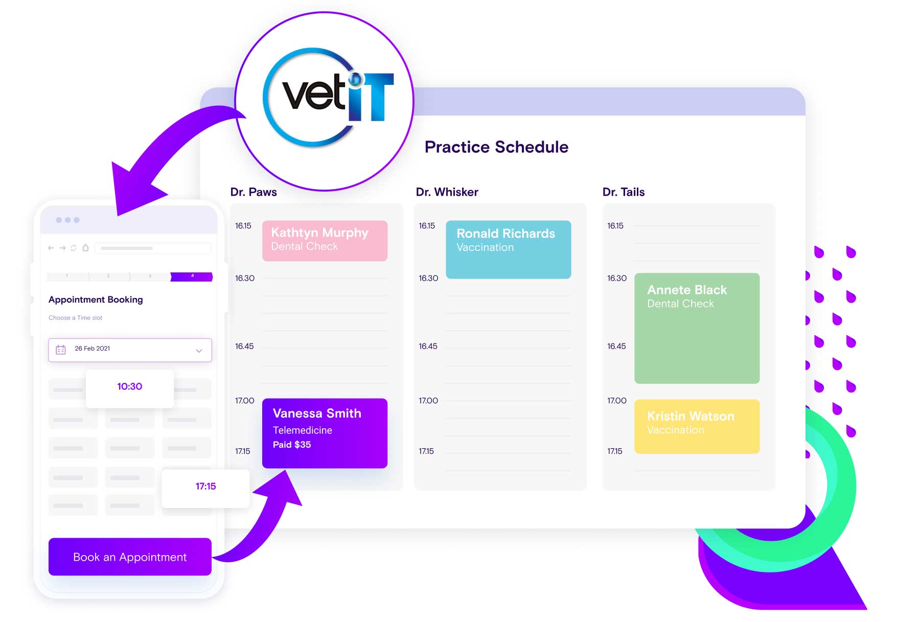 VetiT Schedule Integration