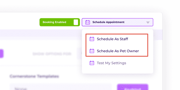 Appointment Scheduling with rules