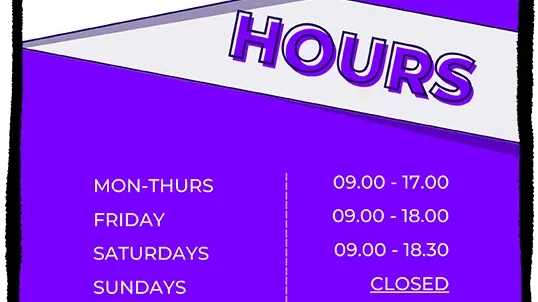 Veterinary Opening Hours Poster Mockup Template