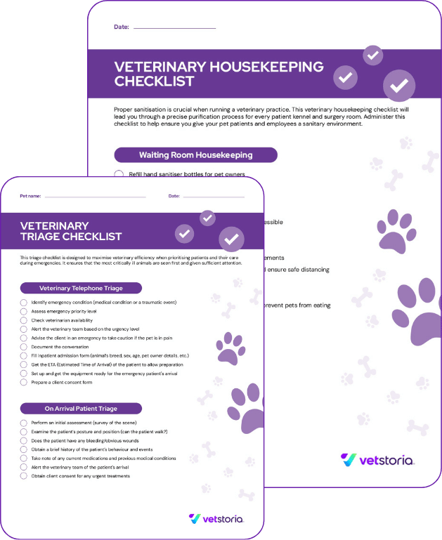 5 Time-Saving Veterinary Checklists Vetstoria