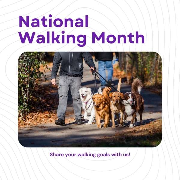 National Walking Month May Vetstoria freebies