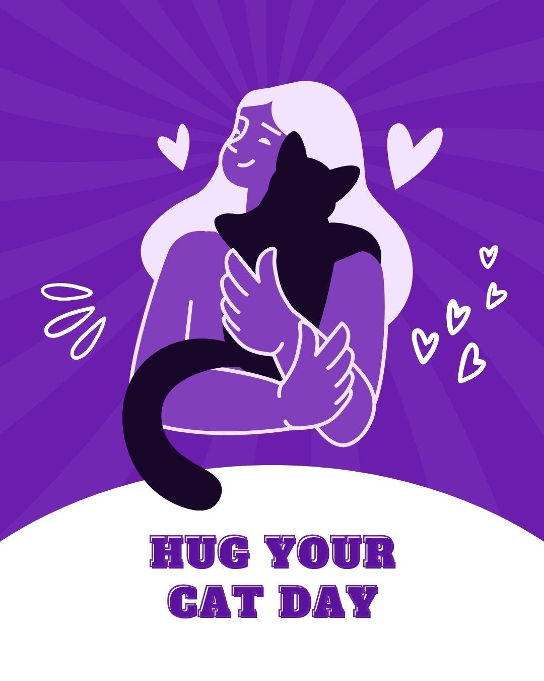 Vetstoria June freebies Hug Your Cat Day