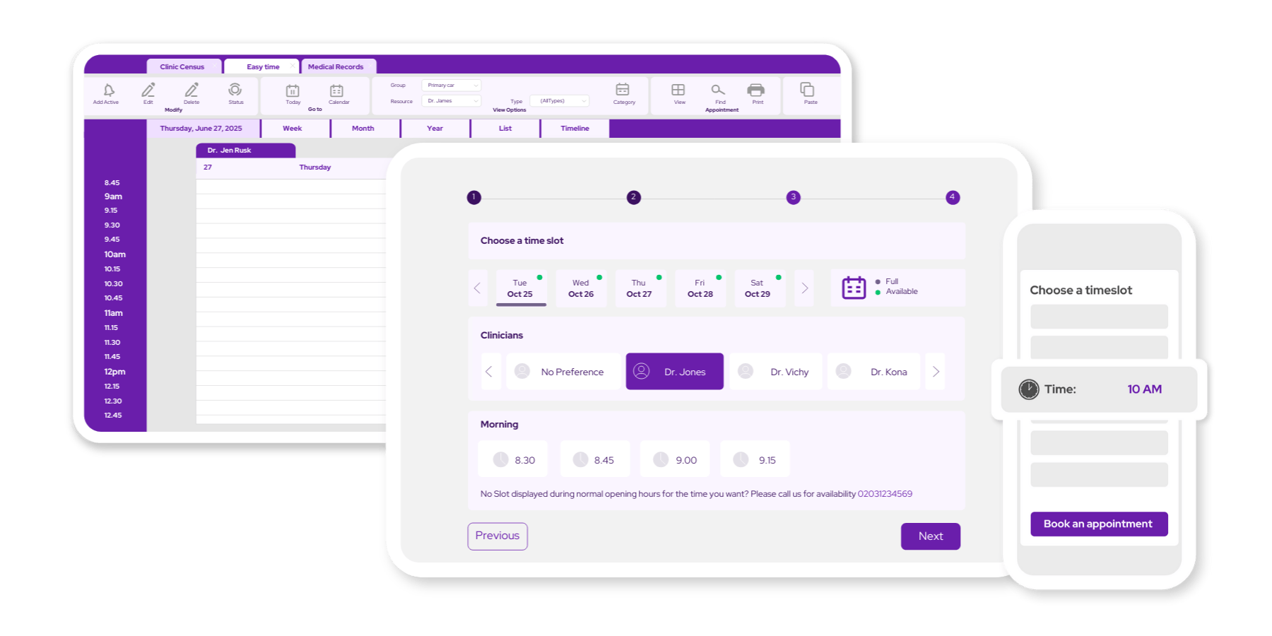 Vetstoria online booking flow