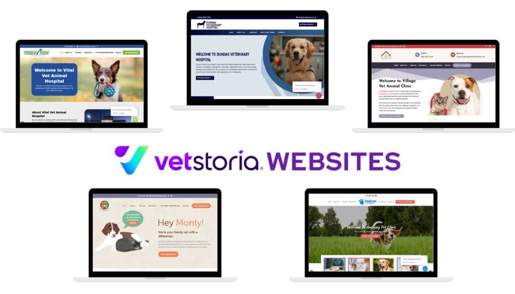 Vetstoria Websites customer examples