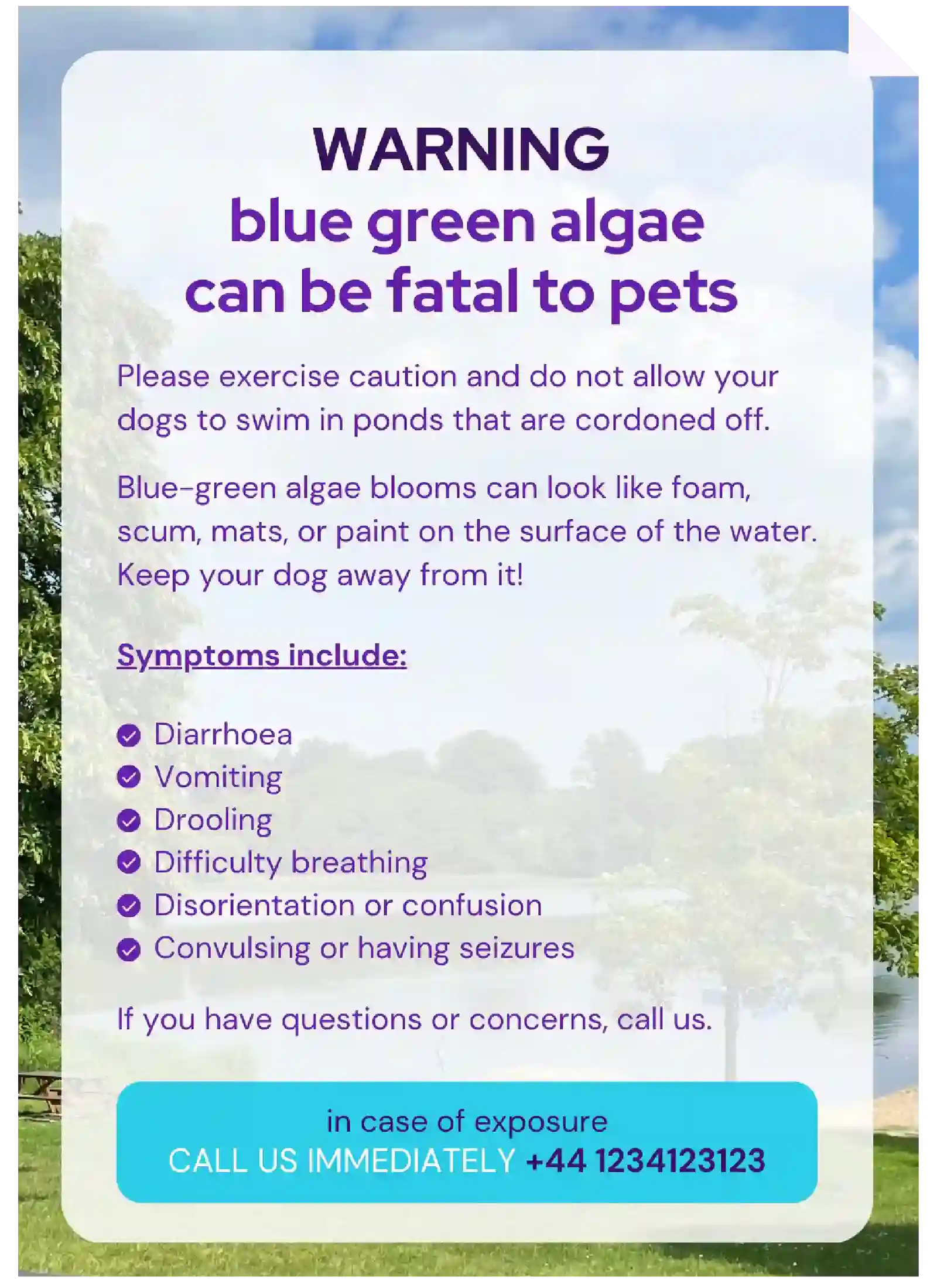 cynobacteria awareness Vetstoria content pack feature image