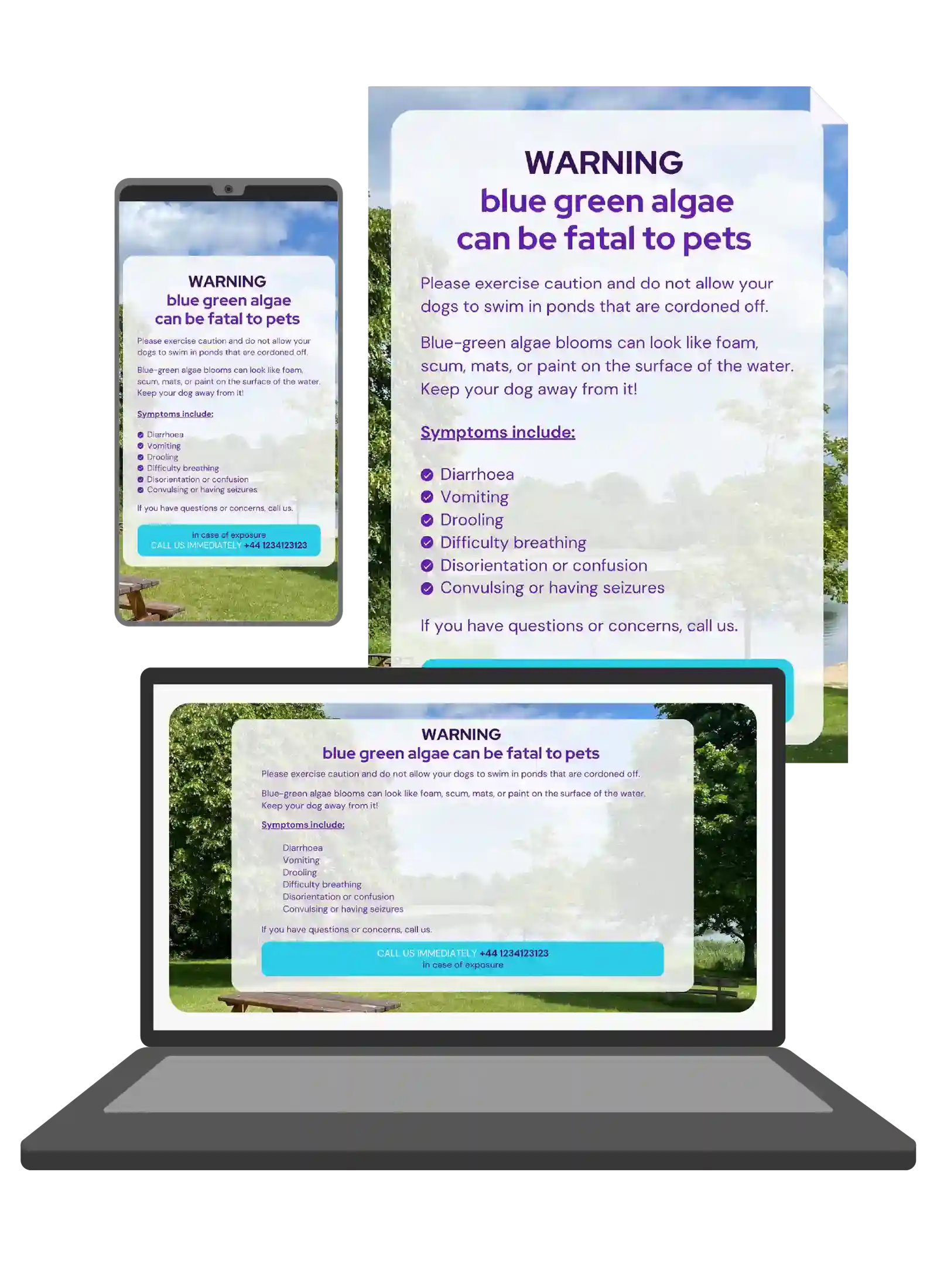 cynobacteria awareness Vetstoria content pack header image