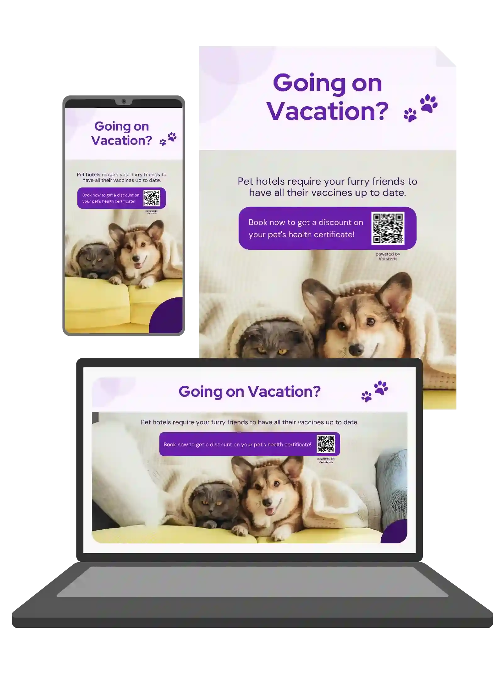 vacation vaccinations Vetstoria content pack