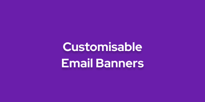 Vetstoria email banners for clinics
