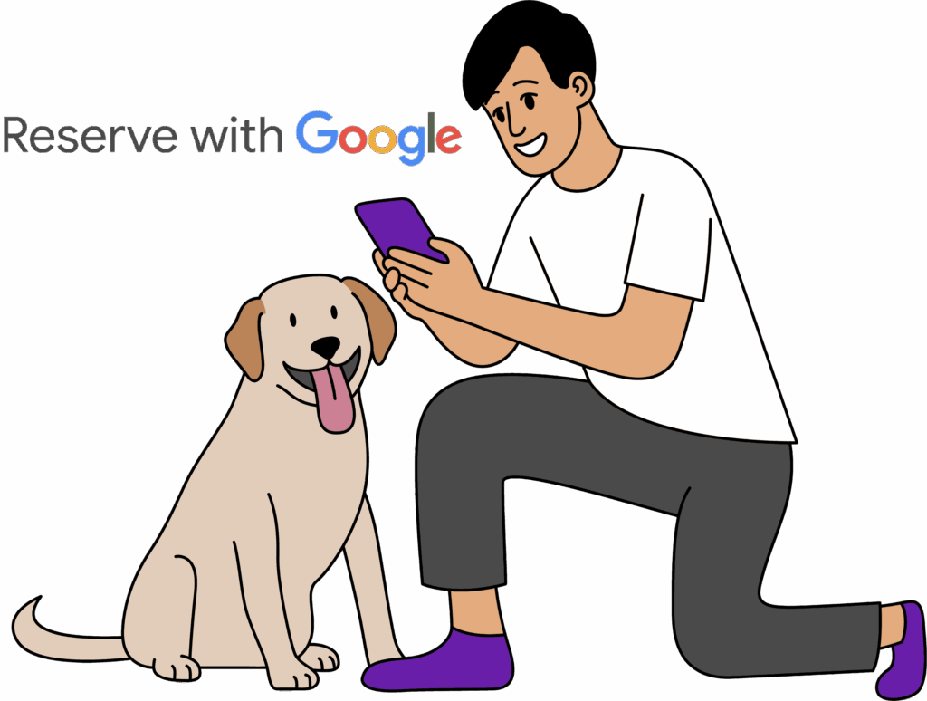 Vetstoria - Reserve with Google integration set up