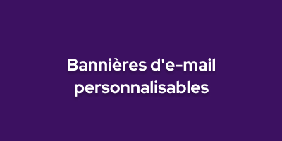 Vetstoria email banners for clinics - French