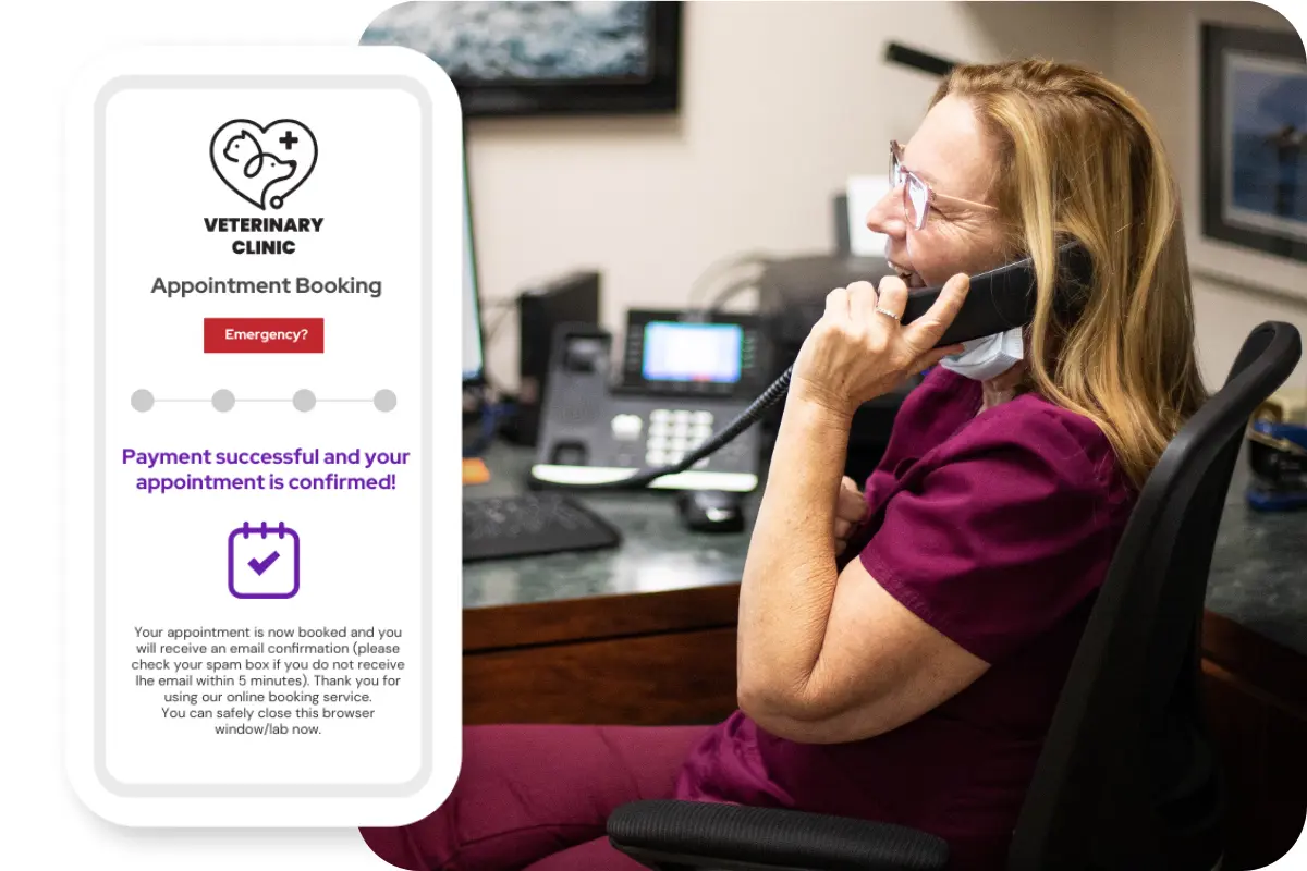 Vetstoria online booking and websites for veterinary practices