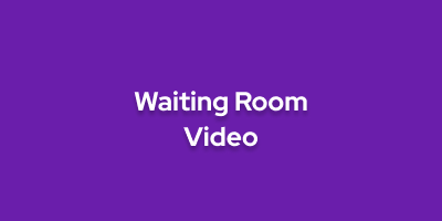 Waiting room video - English version