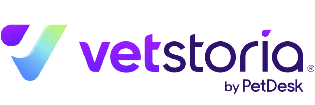 Vetstoria becoming PetDesk in phases - Vetstoria by PetDesk logo