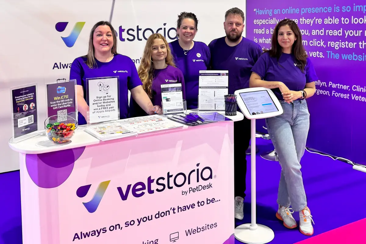 Vetstoria team for BVA 2026